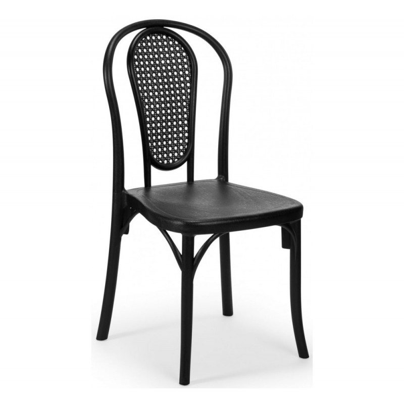 Sozo -C καρέκλα Black 49x54x90(44,5)cm