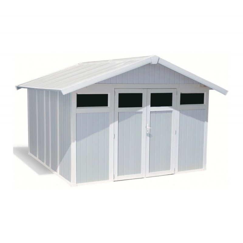 Utility Garden Home 11m² 22811137 - ΓΚΡΙ - ΜΠΛΕ Εξωτερική διάσταση: 3,15x3,555xH2,50m