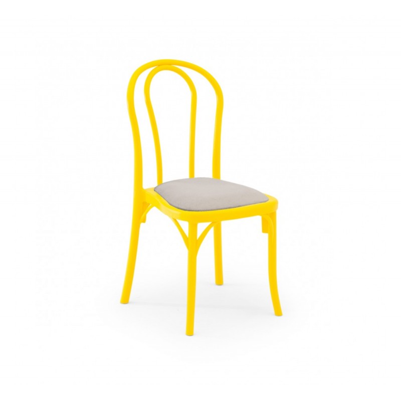 Sozo PAD καρέκλα Yellow 49x54x90(44,5)cm