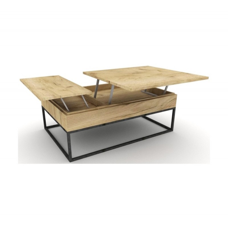 Iron Plus τραπεζάκι 41 - Λευκό 120x80xH47cm