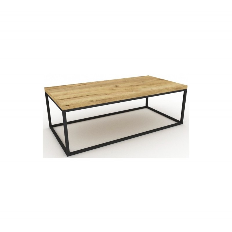 Iron 120 τραπεζάκι 45 - Αίολος Β. 120x60xH39cm (υλικο μελαμίνη)