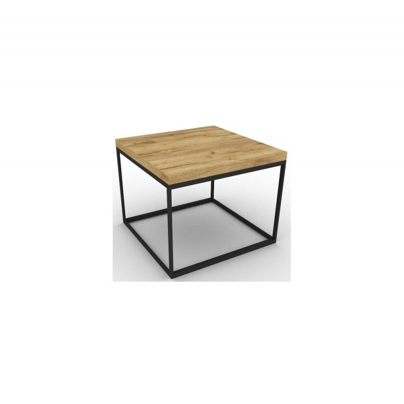 Iron 50 τραπεζάκι 45 - Αίολος Β. 50x50xH42cm (υλικο μελαμίνη )