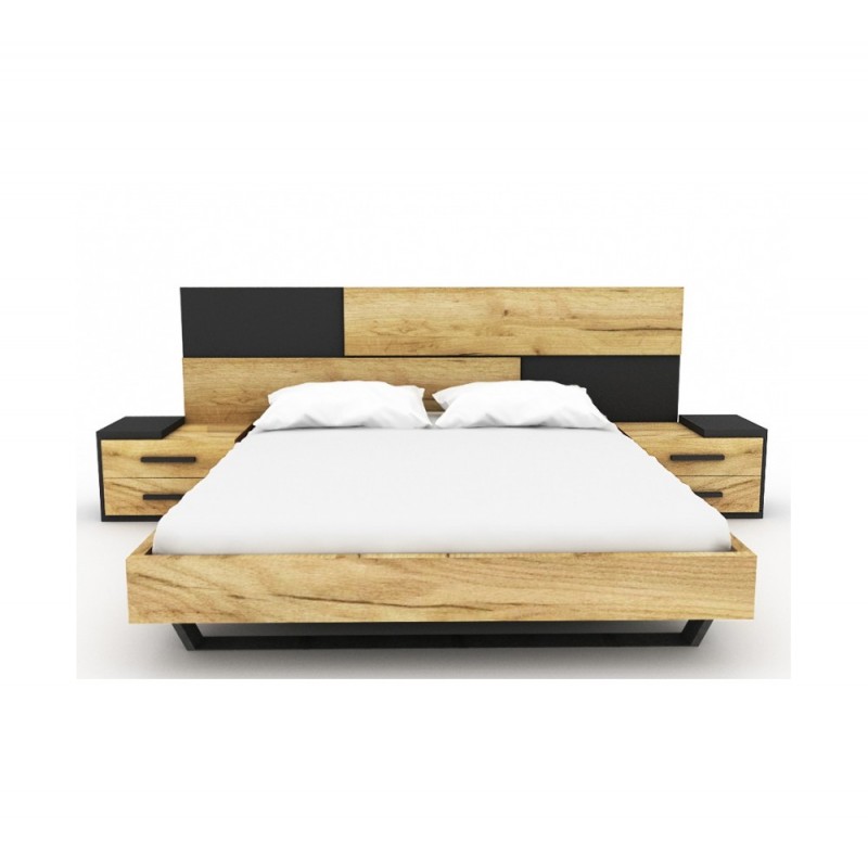 Lotus κρεβάτι Χωρίς αποθηκευτικό χώρο Για στρώμα 160x200cm