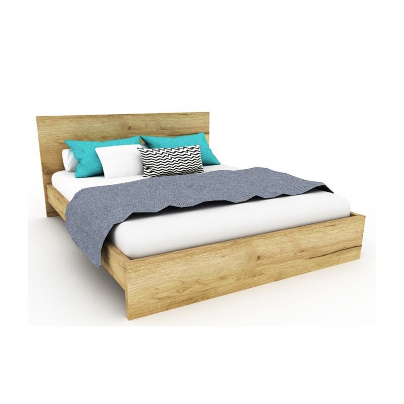 Tree κρεβάτι 19 - Καρυδιά Σκούρο Για στρώμα 160x200cm