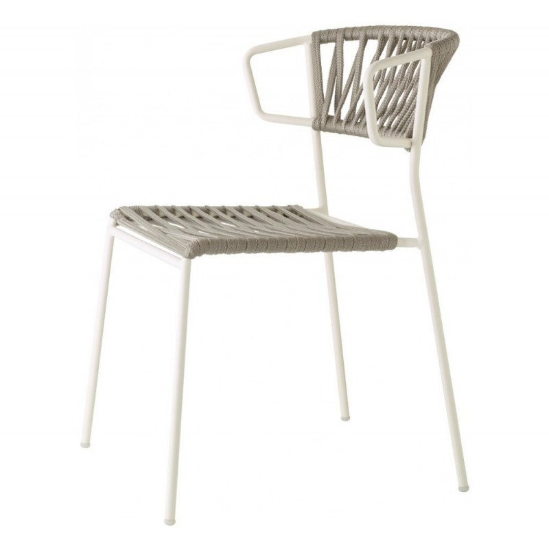 LISA FILO (2869) πολυθρόνα N84 Silver 52x60x78(45)cm τιμη 1 τμχ 