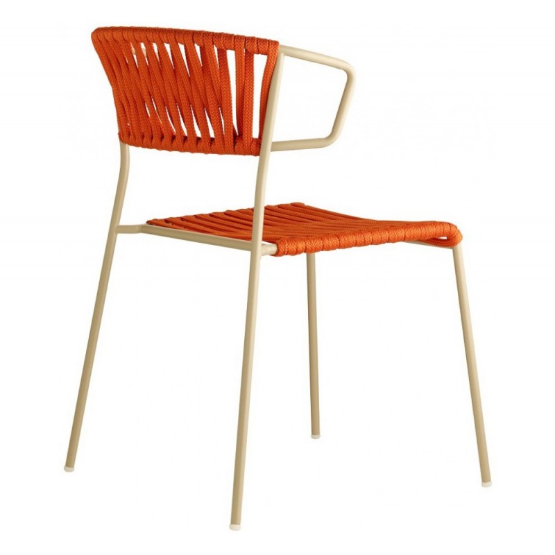 LISA FILO (2869) πολυθρόνα N30 Orange 52x60x78(45)cm τιμη 1 τμχ 