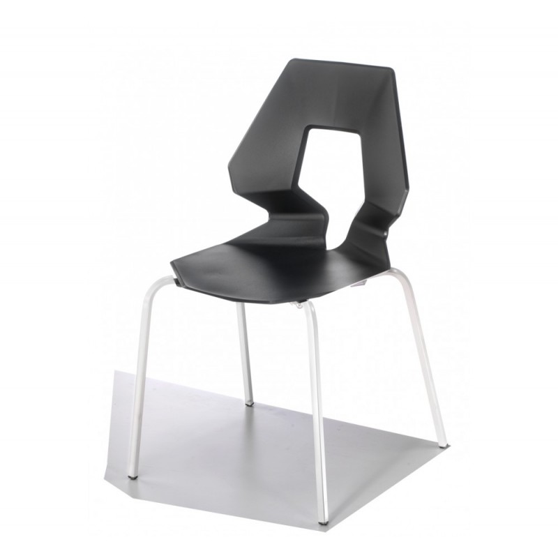 Prodige μεταλλική καρέκλα 10-Black 42x46x83(45)cm