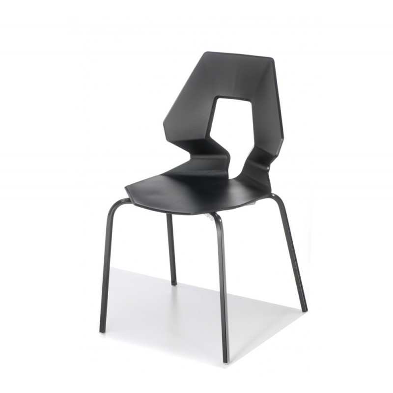 Prodige μεταλλική καρέκλα 10-Black 42x46x83(45)cm