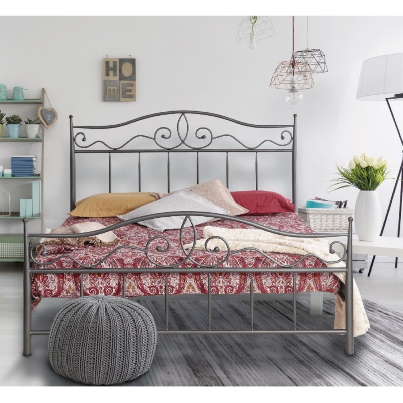 MC60 μεταλλικό κρεβάτι Για στρώμα 150x200cm