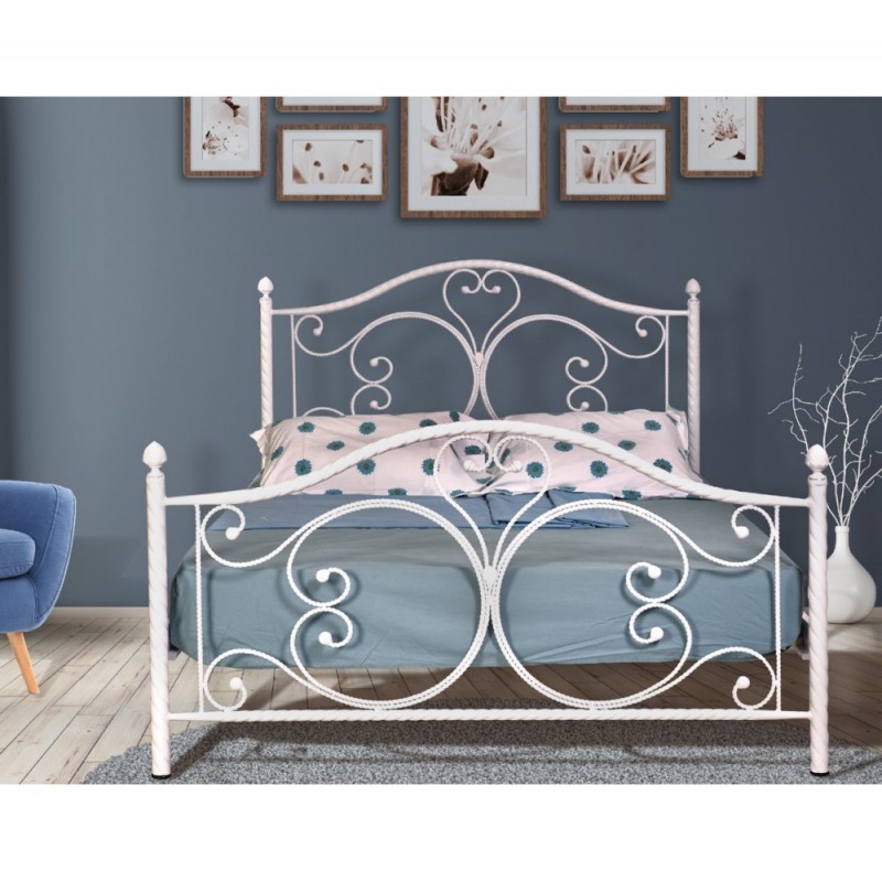 MC92 μεταλλικό κρεβάτι Για στρώμα 160x200cm