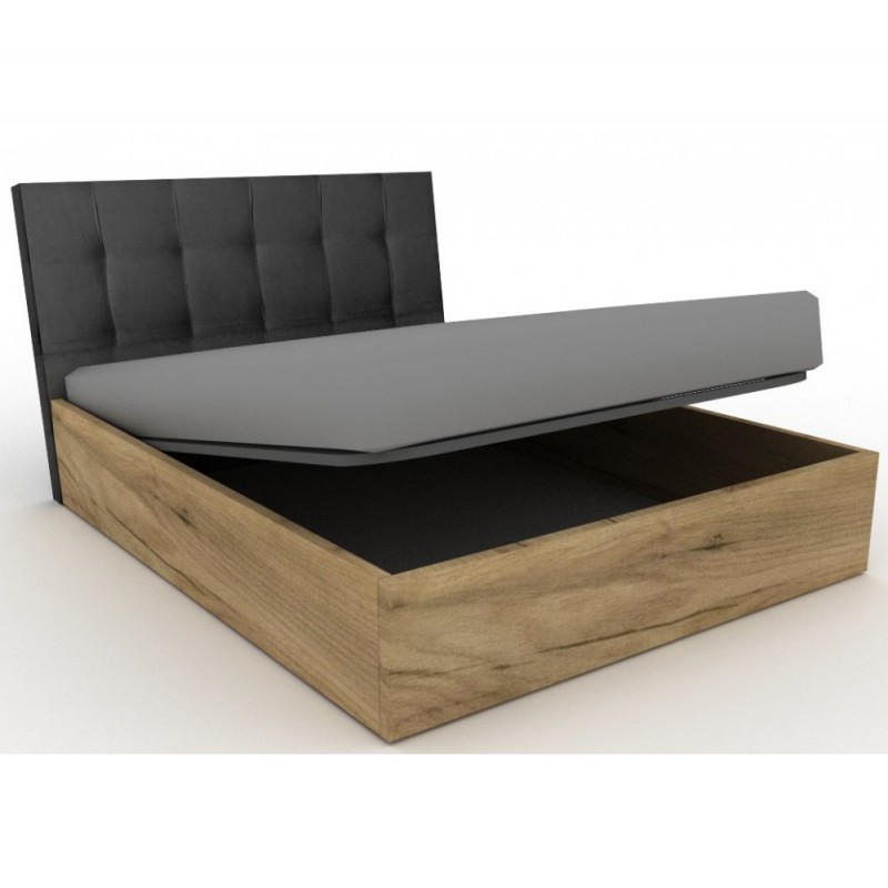 Soho Quadro κρεβάτι Με αποθηκευτικό χώρο Για στρώμα 160Χ200