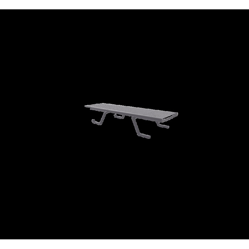 Doge ξαπλώστρα Σκούρο Γκρι ~ Mineral Grey 72x190x32,5cm