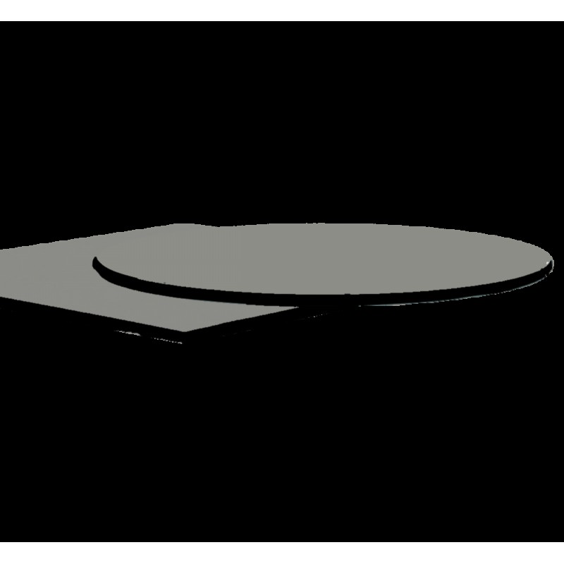 871 Γκρι επιφάνεια HPL 12mm 119x79