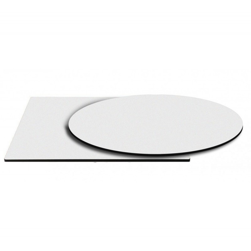 Λευκή επιφάνεια HPL 12mm 79x79