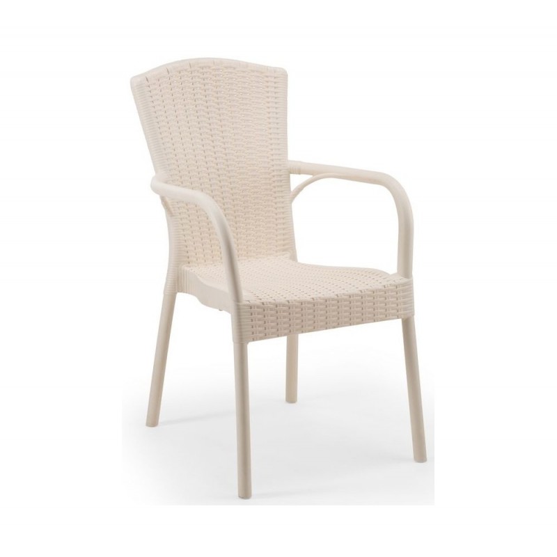 Royal πολυθρόνα Beige 55cm x 70cm x 92cm