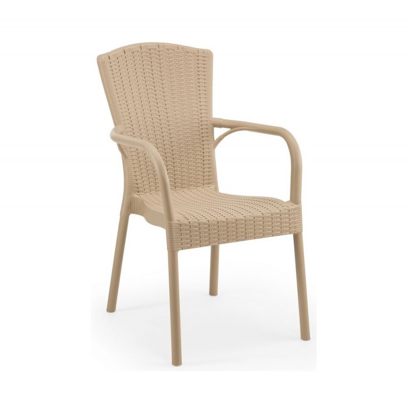 Royal πολυθρόνα Coffee 55cm x 70cm x 92cm