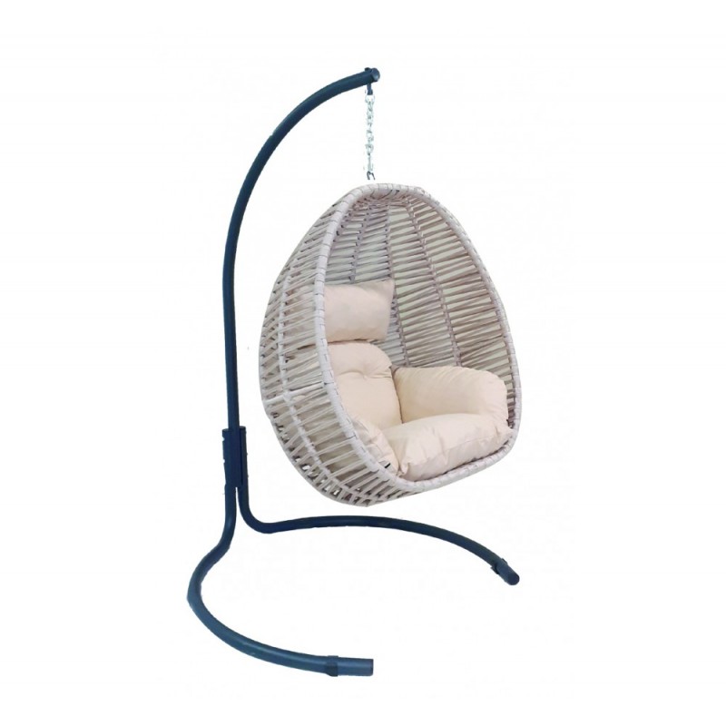 AZUR μεταλλική κούνια N1002 - Ζαχαρί Σκελετός: 120x110x198h /Καλάθι: 105x85x116h