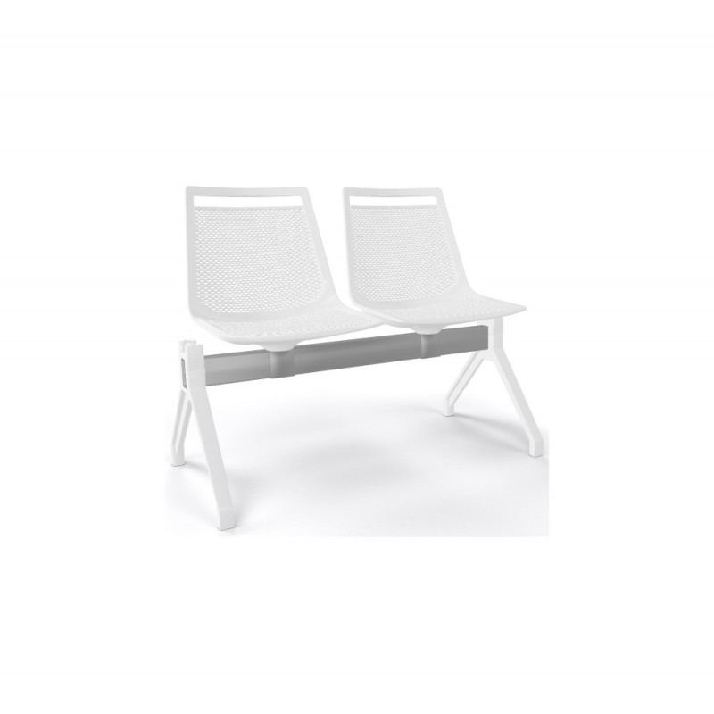 AKAMI PG σύστημα αναμονής cod191/PG2P 55-Mineral grey 2-θέσεων: 100x54,5x83.5cm διθεσιο 