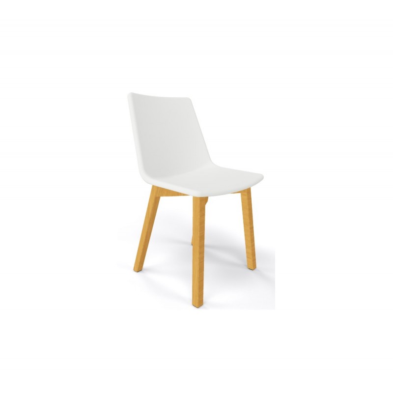 AKAMI-BL UPHOLSTERED καρέκλα cod191/IKBLF F-Natural beech 46x51x84(47)cm