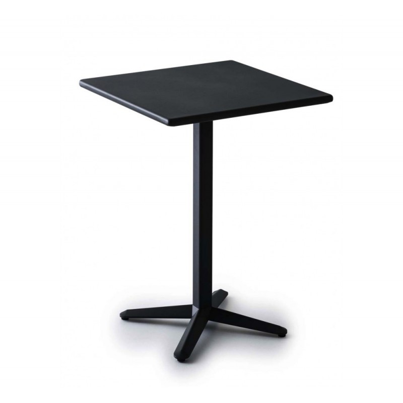 Arket τραπέζι μαύρο χρωμα TAK-103-/H100  60x60x100cm/1τμχ