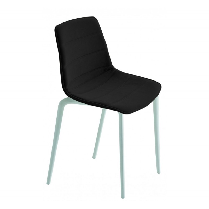 Dress Alhambra cod.92.--/ITP καρέκλα E - Simil leather Aurea 49x48x82(45)cm