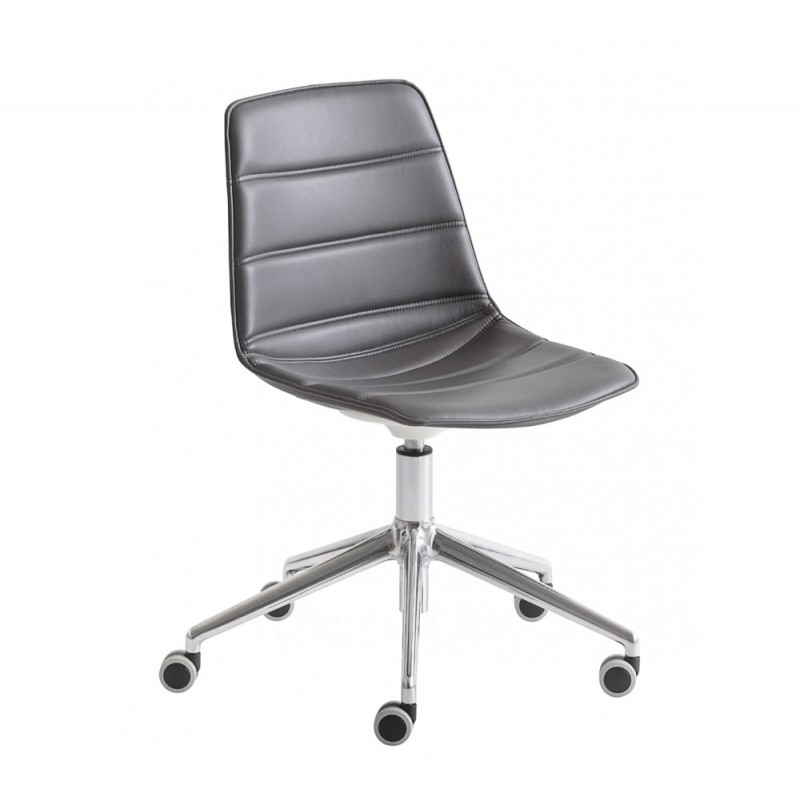 Dress Alhambra cod.92.--/I5R καρέκλα E - Simil leather Aurea 64x64x83(45)cm