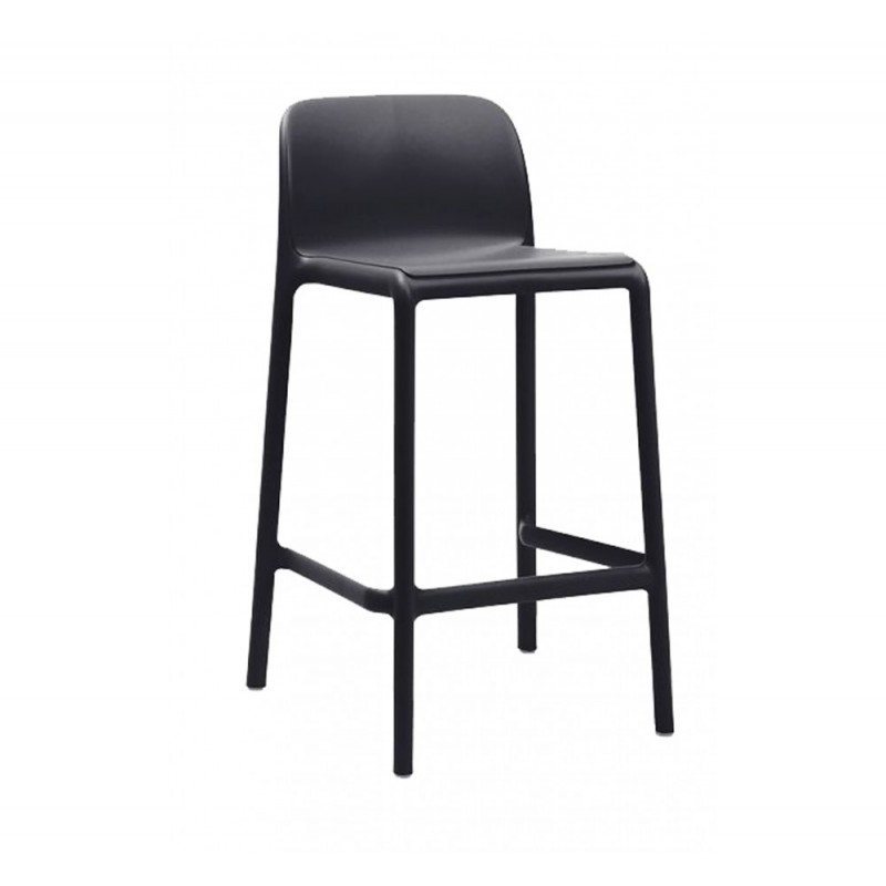 FARO ref.347 mini σκαμπό 02 - Anthracite 47,5x49,5x86,5(65)cm