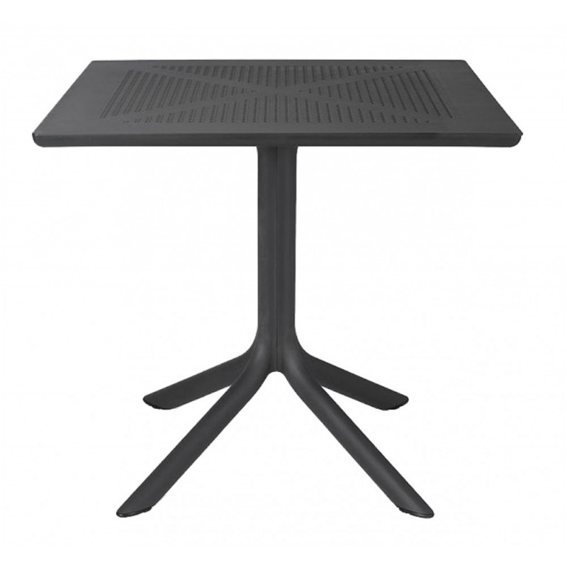 Clip 80 ref.082 τραπέζι 02 - Anthracite 80x80x75cm