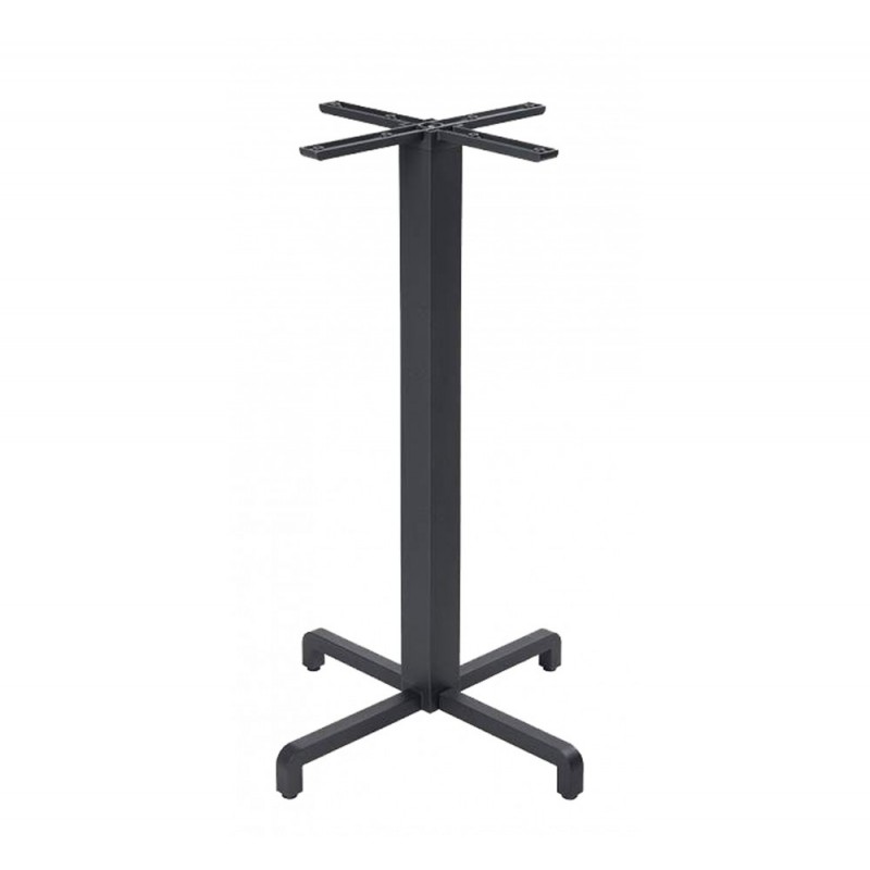 Fiore high ref.531 βάση τραπεζιού 02 - Anthracite 47,5x47,5x107cm