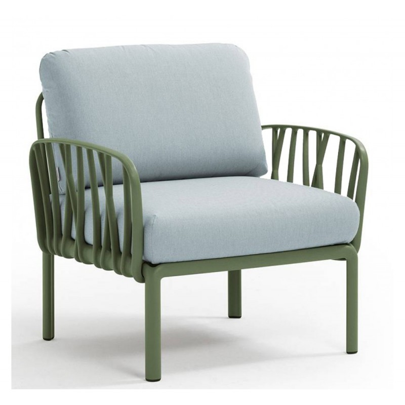 Komodo ref.371 πολυθρόνα 16  - Agave 79x78x88(47,5)cm