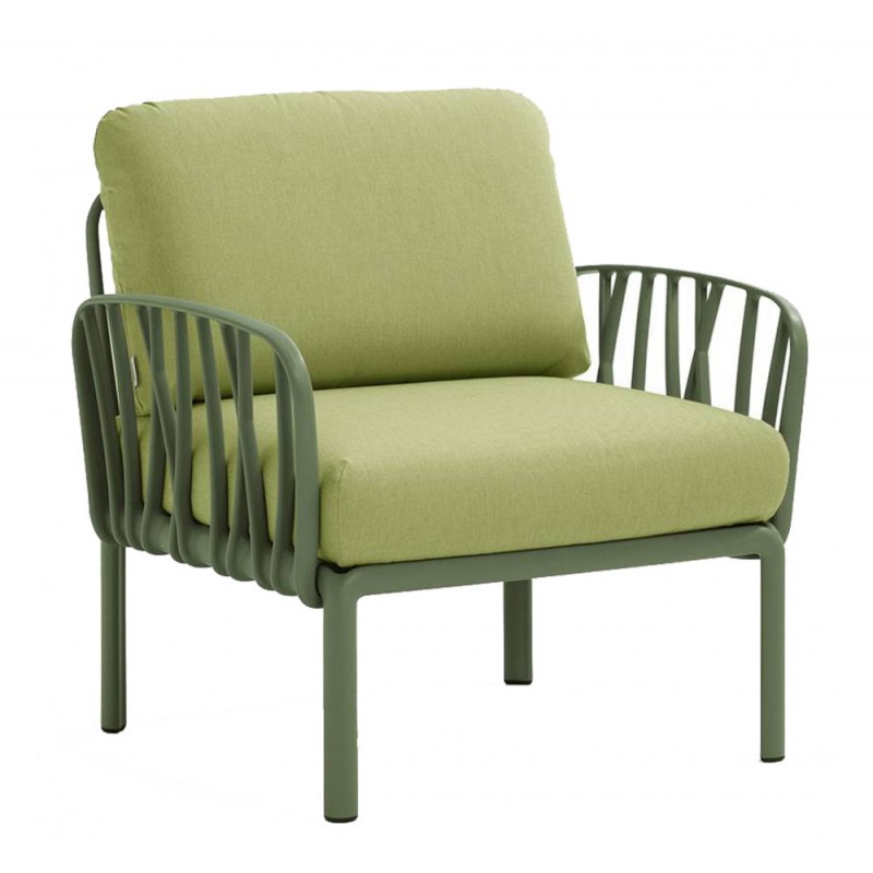 Komodo ref.371 πολυθρόνα 16  - Agave 79x78x88(47,5)cm