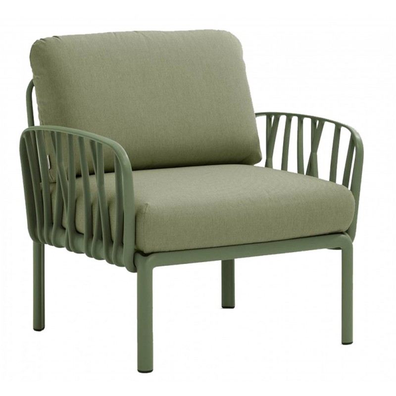 Komodo ref.371 πολυθρόνα 16  - Agave 79x78x88(47,5)cm