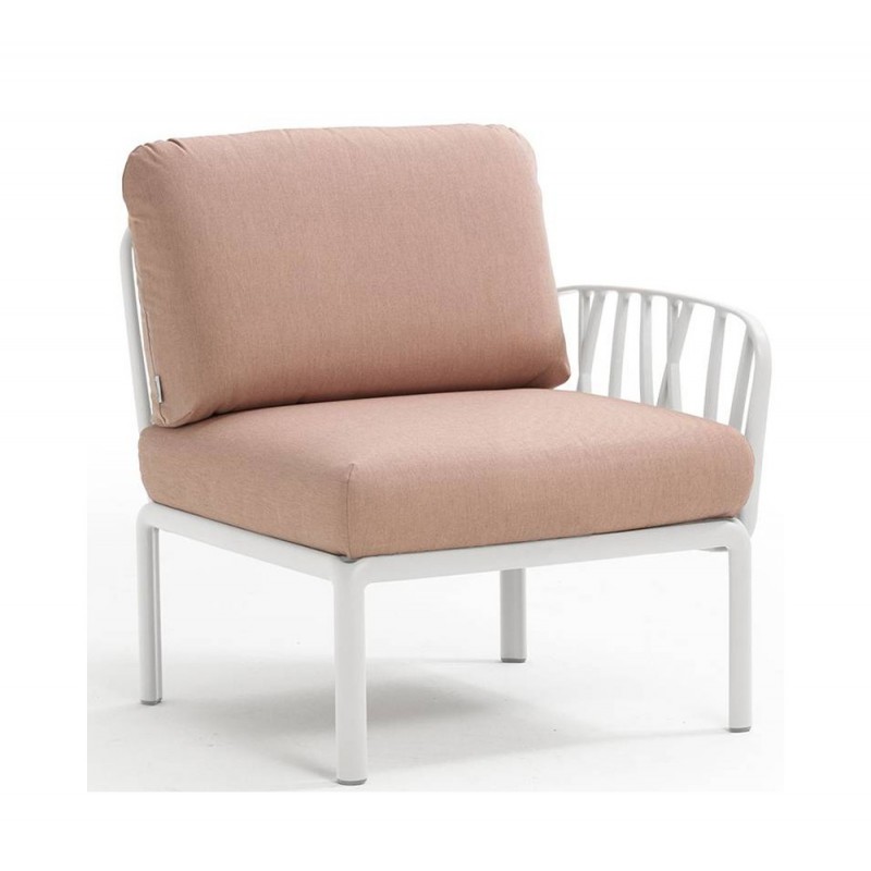 Komodo γωνία terminal (L/R) ref. 372 00 - Bianco 72x78x88(47,5)cm