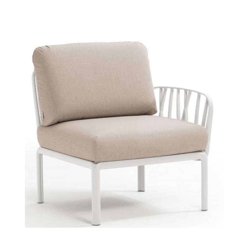 Komodo γωνία terminal (L/R) ref. 372 00 - Bianco 72x78x88(47,5)cm