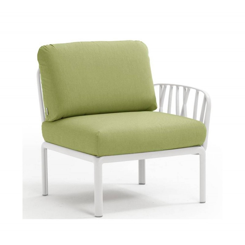 Komodo γωνία terminal (L/R) ref. 372 00 - Bianco 72x78x88(47,5)cm