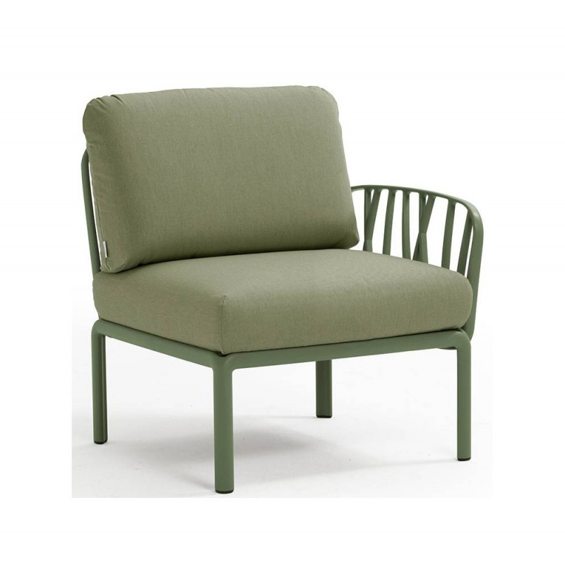 Komodo γωνία terminal (L/R) ref. 372 16  - Agave 72x78x88(47,5)cm