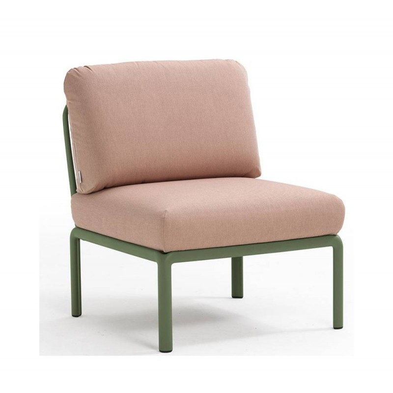 Komodo καρέκλα centrale ref.373 16  - Agave 72x78x88(47,5)cm