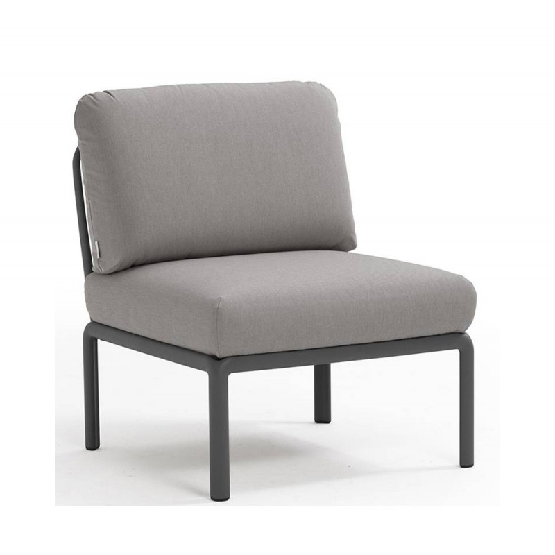 Komodo καρέκλα centrale ref.373 02 - Anthracite 72x78x88(47,5)cm