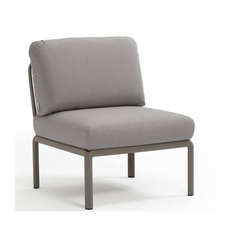 Komodo καρέκλα centrale ref.373 10 - Tortora 72x78x88(47,5)cm