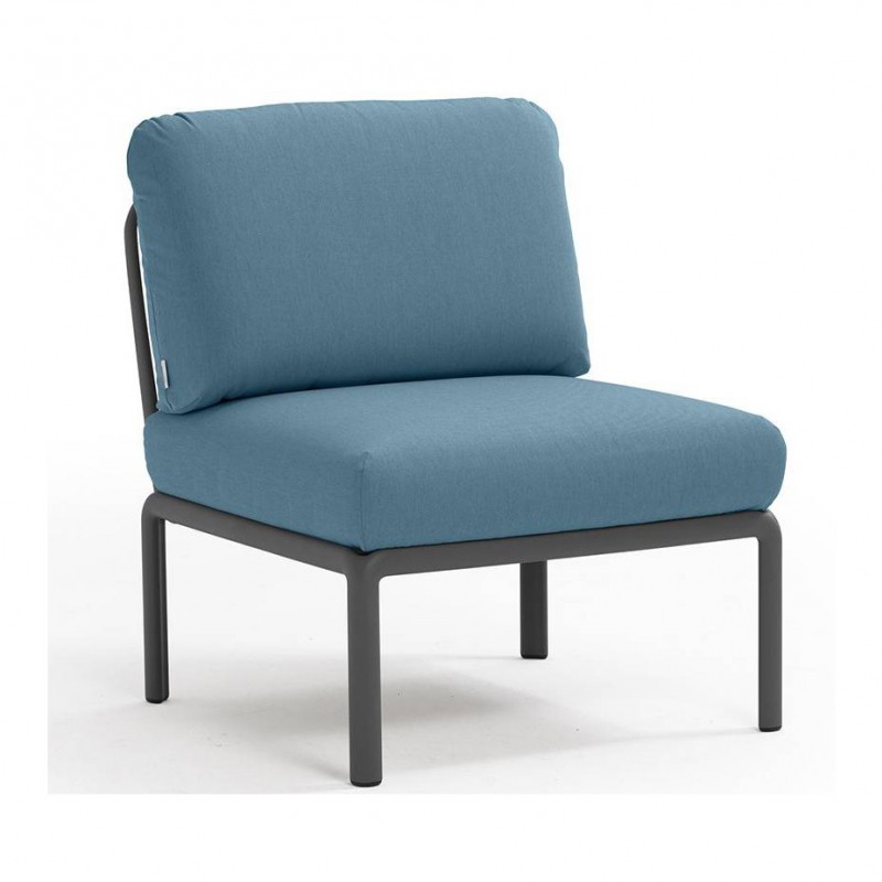 Komodo καρέκλα centrale ref.373 02 - Anthracite 72x78x88(47,5)cm