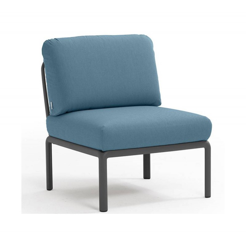 Komodo καρέκλα centrale ref.373 02 - Anthracite 72x78x88(47,5)cm