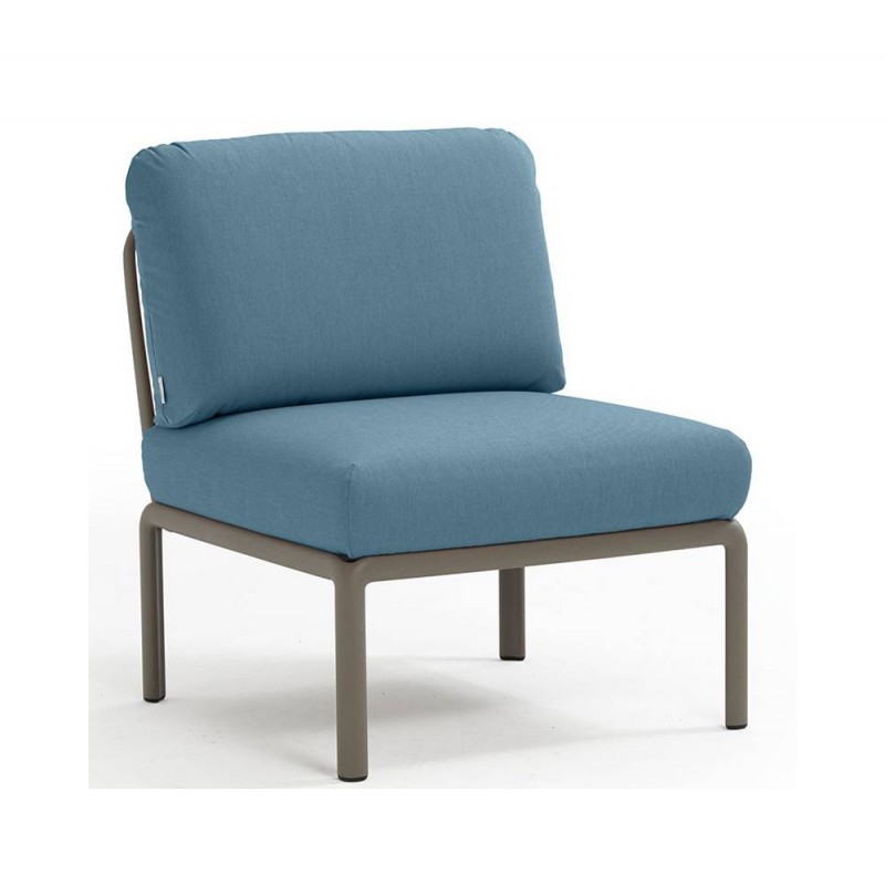 Komodo καρέκλα centrale ref.373 10 - Tortora 72x78x88(47,5)cm