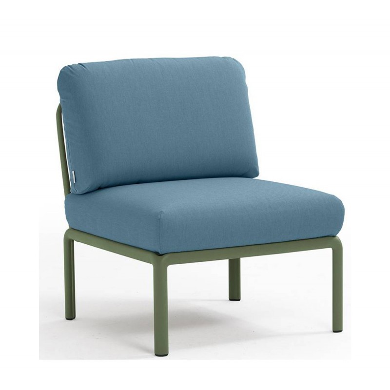 Komodo καρέκλα centrale ref.373 16  - Agave 72x78x88(47,5)cm