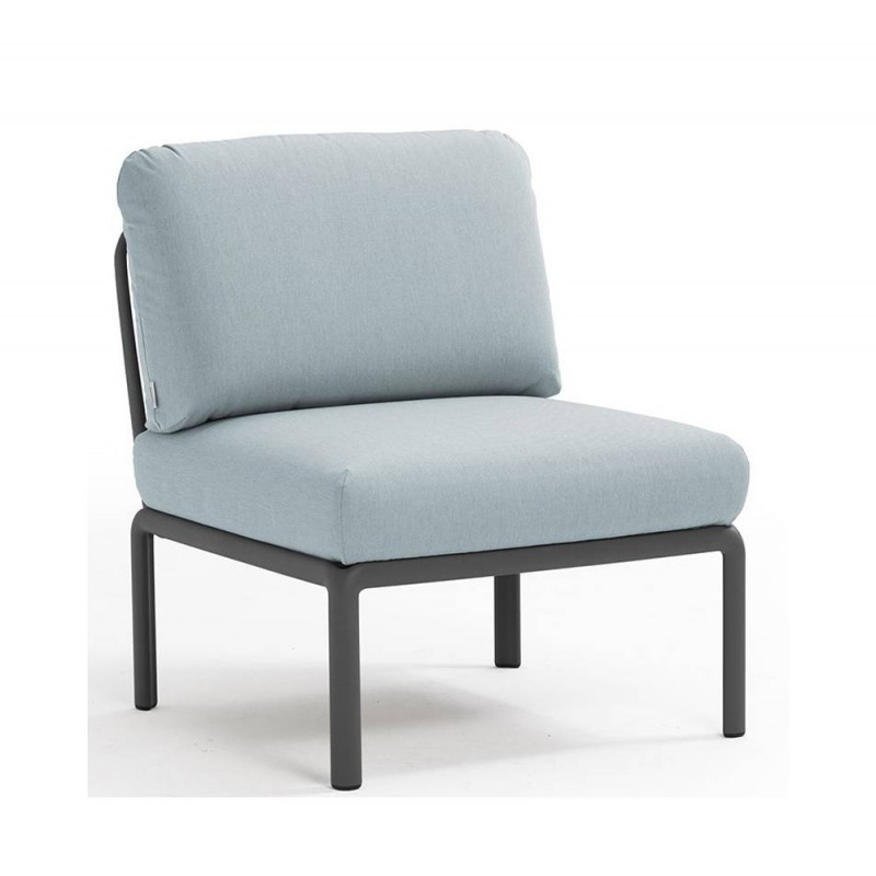 Komodo καρέκλα centrale ref.373 02 - Anthracite 72x78x88(47,5)cm