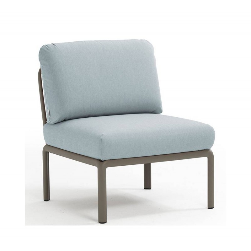 Komodo καρέκλα centrale ref.373 10 - Tortora 72x78x88(47,5)cm