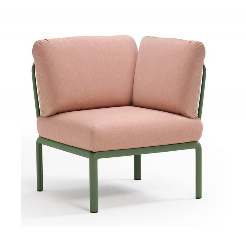 Komodo elemento angolo ref.374 γωνία 10 - Tortora 78x78x88(47,5)cm