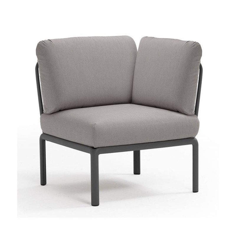 Komodo elemento angolo ref.374 γωνία 02 - Anthracite 78x78x88(47,5)cm