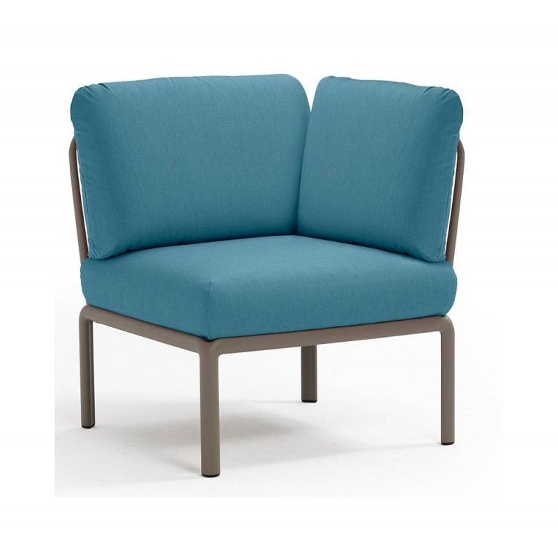 Komodo elemento angolo ref.374 γωνία 10 - Tortora 78x78x88(47,5)cm