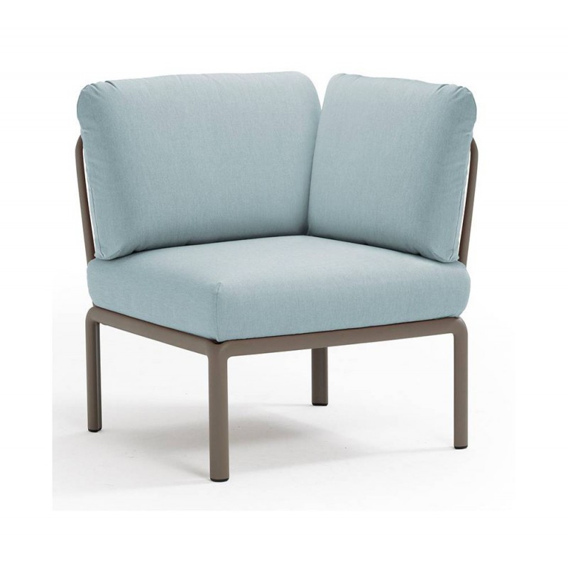 Komodo elemento angolo ref.374 γωνία 10 - Tortora 78x78x88(47,5)cm