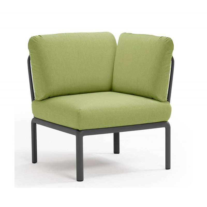 Komodo elemento angolo ref.374 γωνία 02 - Anthracite 78x78x88(47,5)cm